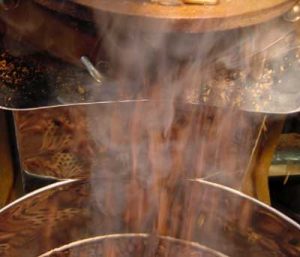 コーヒーの焙煎